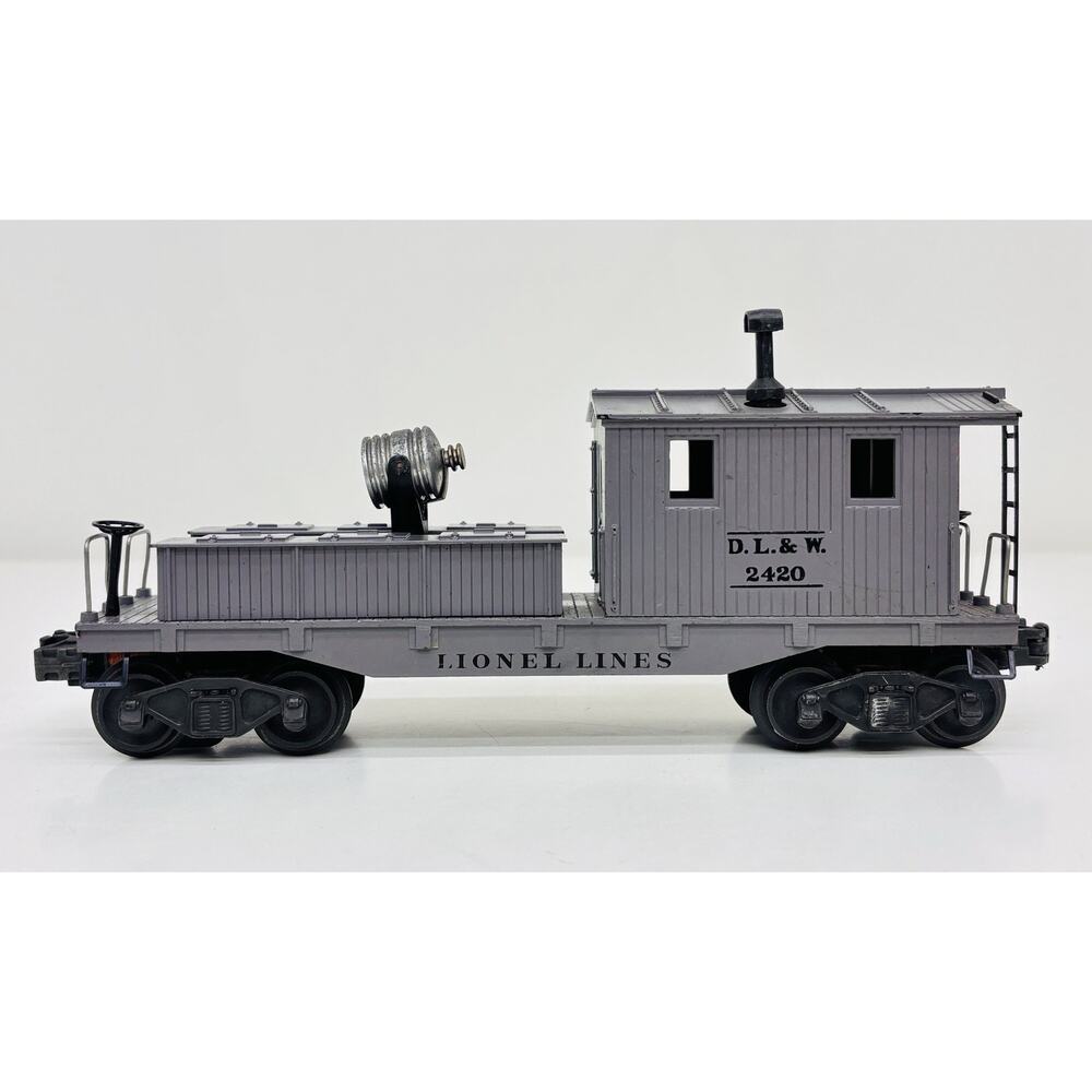 Lionel Postwar O DL&W Searchlight Work Caboose 2420